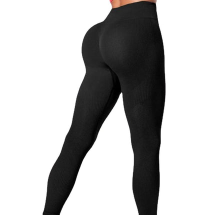 Nahtlose Radsport-Lauf-Fitness-Yoga-Leggings mit hoher Taille